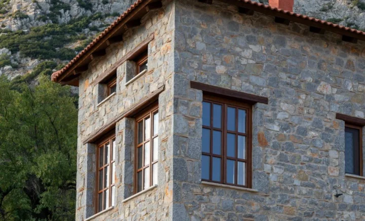 Οι βίλες Μελιάδες κάτω από τον Παρνασσό