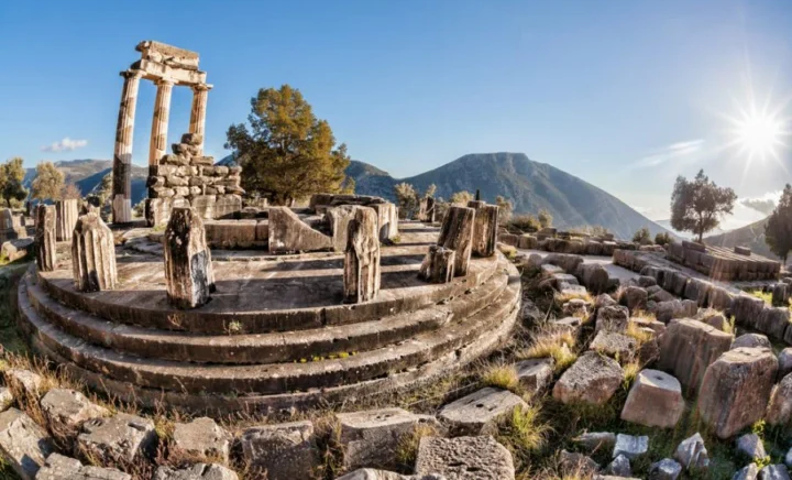 Ο αρχαιολογικός χώρος των Δελφών