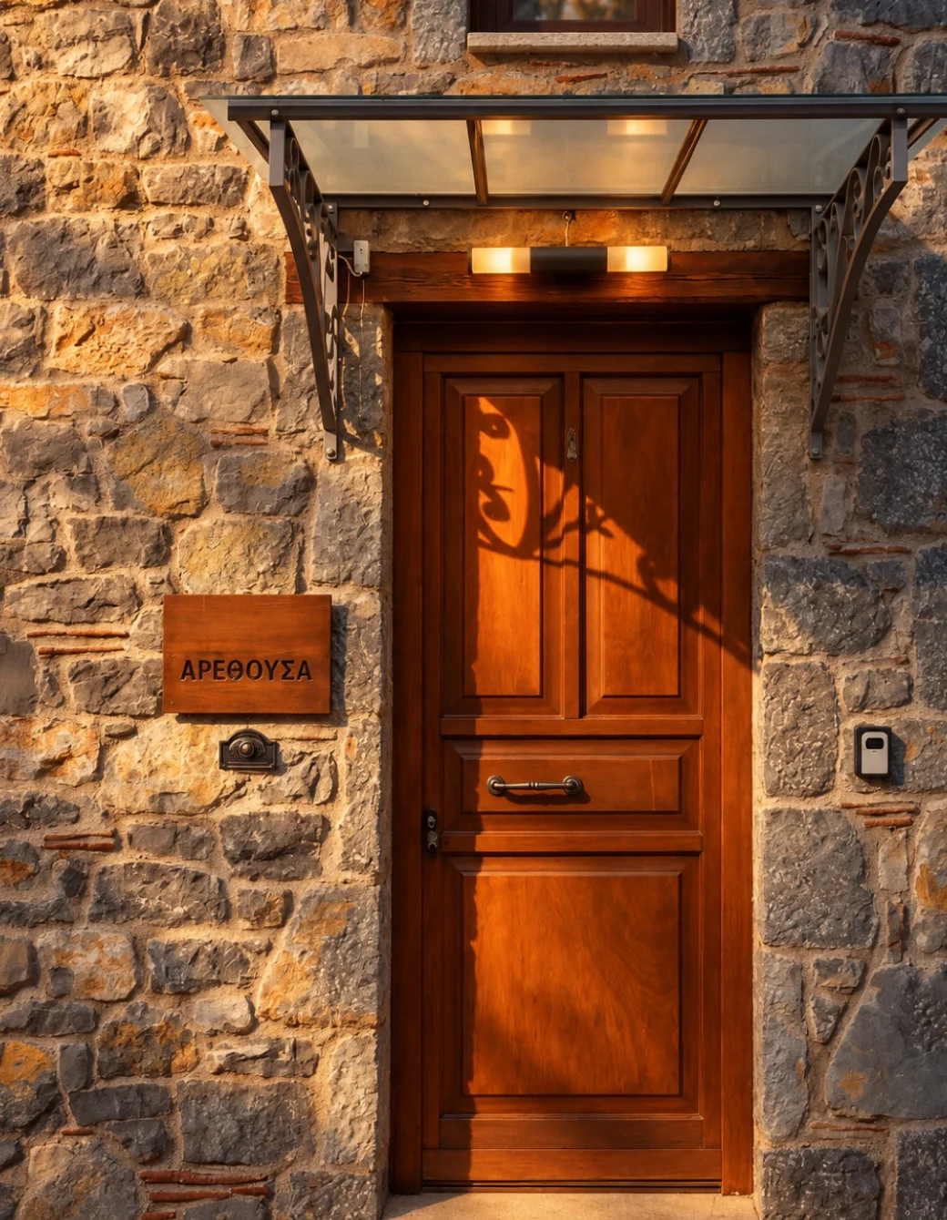 Είσοδος βίλας Αρεθούσα